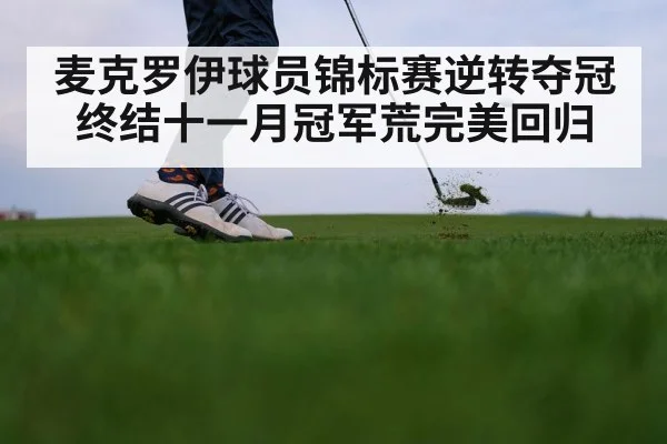 麦克罗伊球员锦标赛逆转夺冠 终结十一月冠军荒完美回归